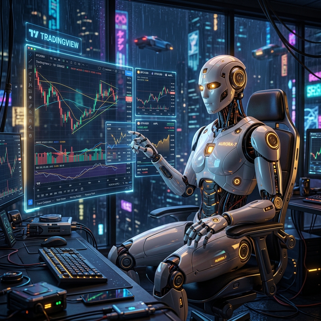 Humanoid AI Robot Analyst